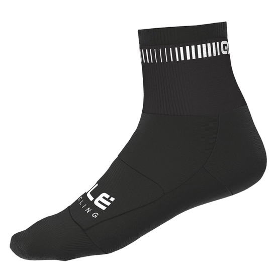 Ale Logo Q-skin socks Black White foto