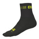 Ale Strada Q-skin socks Black Yellow foto