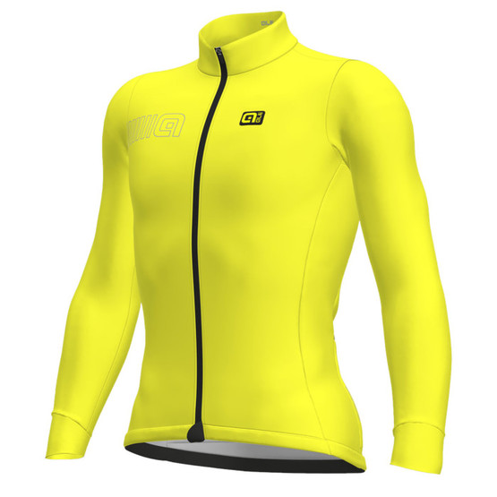 Ale Solid Color Block LS jersey Yellow foto