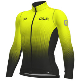 photo_Ale PRS Dots DWR LS jersey Yellow