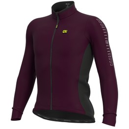 photo_Ale Solid Fondo LS jersey Bordeaux