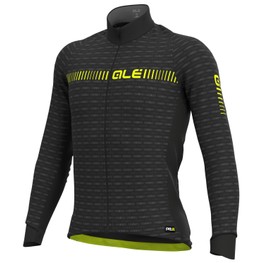 photo_Ale PRR Green Road LS jersey Black Yellow fluo
