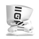 photo_Ale Identity neck warmer White Black