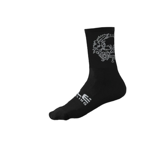 Ale Skull socks Black foto