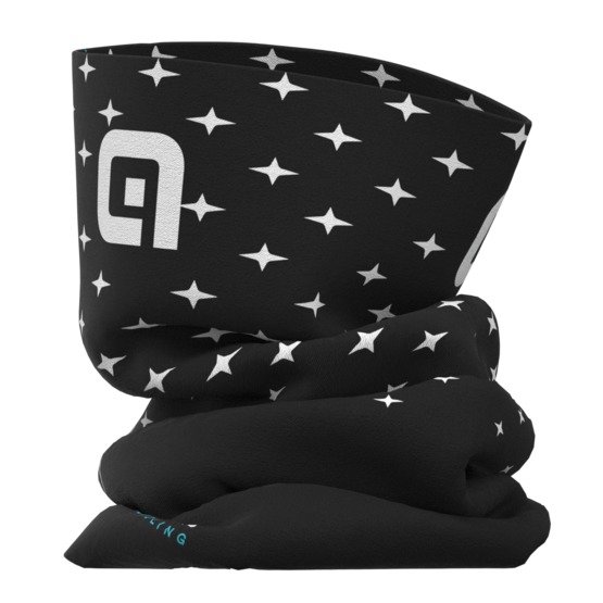 Ale Stars neck warmer Black White foto