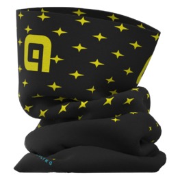 photo_Ale Stars neck warmer Black Yellow fluo